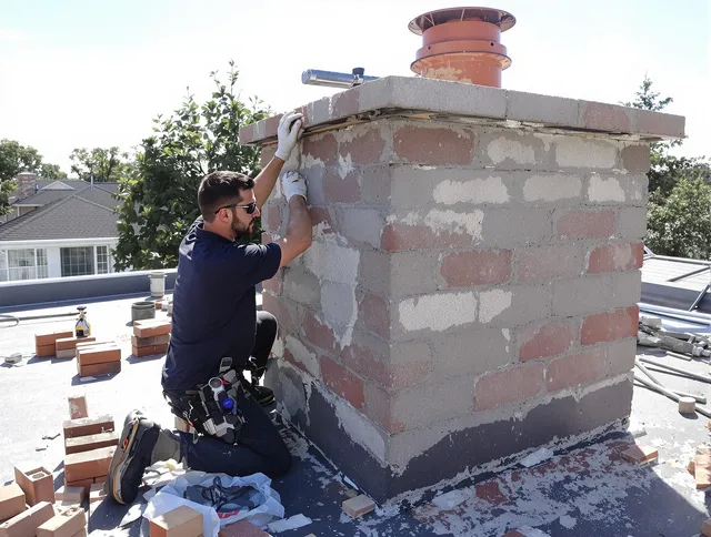 Advanced chimney repair process by Raynham Chimney Sweep in Raynham, MA